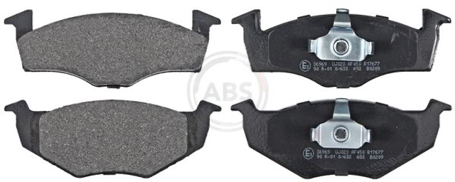 Sada brzdových destiček, kotoučová brzda A.B.S. 36969