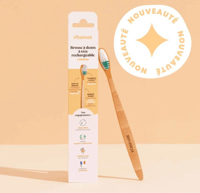 Brosse à dents à tête rechargeable