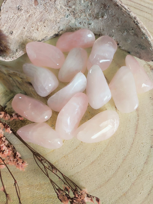 Pierre roulée Quartz rose A+