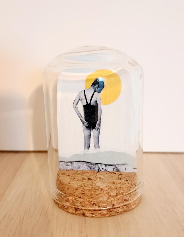 Mini Cloche " La Plage "