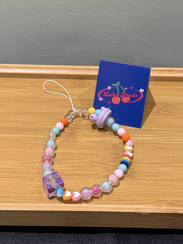 Happy Duckland Beaded Charm Straps - Multicolours 