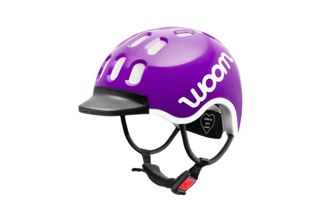 woom KIDS Helm purple