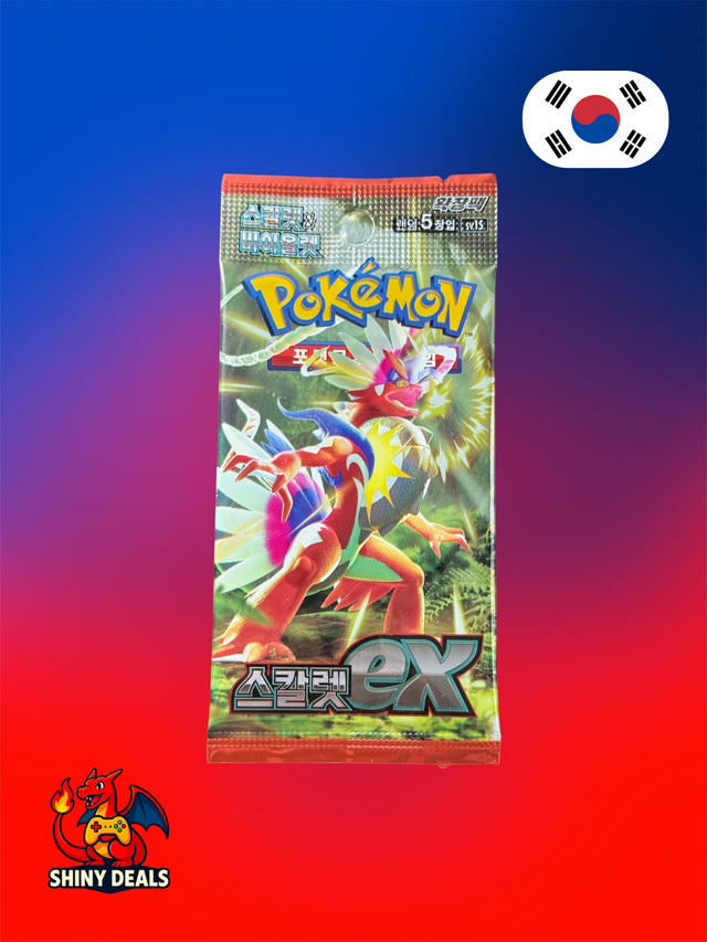 Booster Pokémon Scarlet Ex (Sv1s) - Coréen