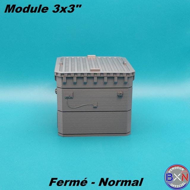 VGT - Module 3x3&quot; - Fermé - Normal