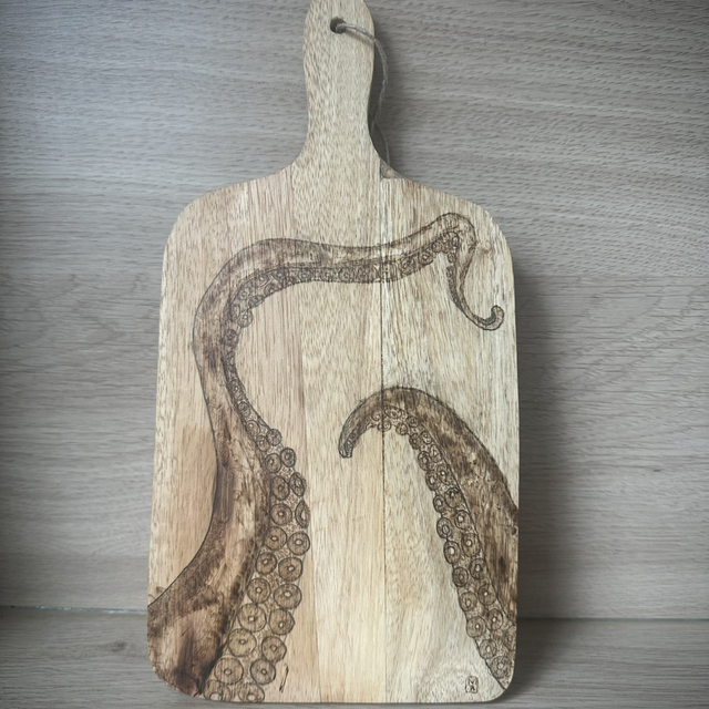 Planche à découper tentacules 