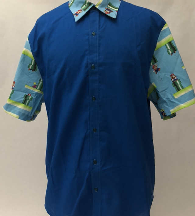 Short Sleeved Shirt - Collar & Sleeve