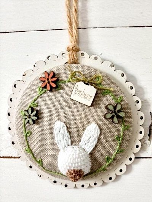 Kit de stumpwork Bricabroc de Schnappi "Lapinou"