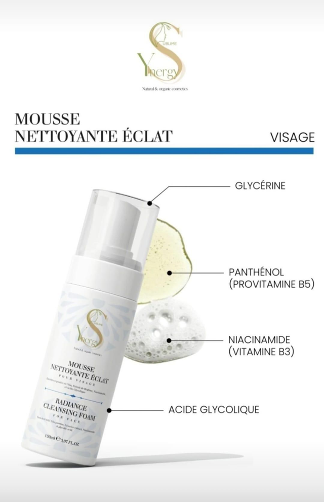 Mousse Nettoyante Eclat