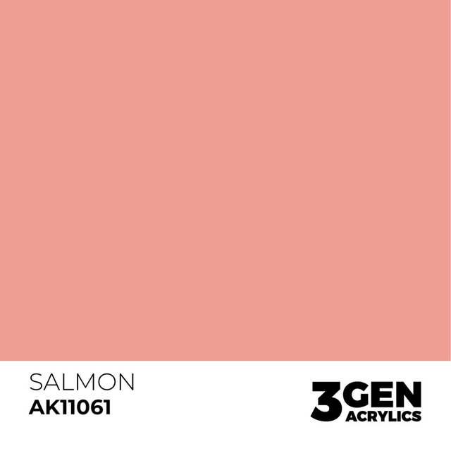 3rd Gen. Acrylics 61 Salmon