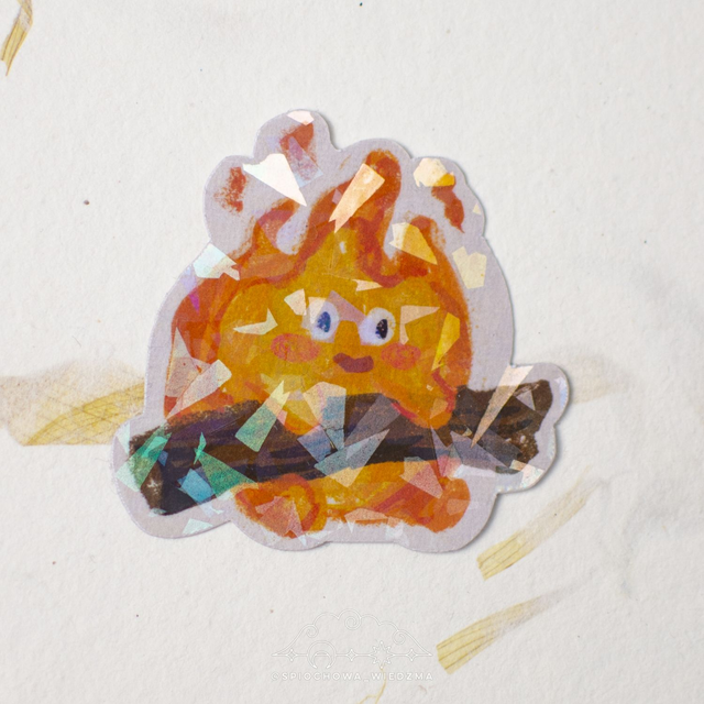 Calcifer holo | STUDIO GHIBLI