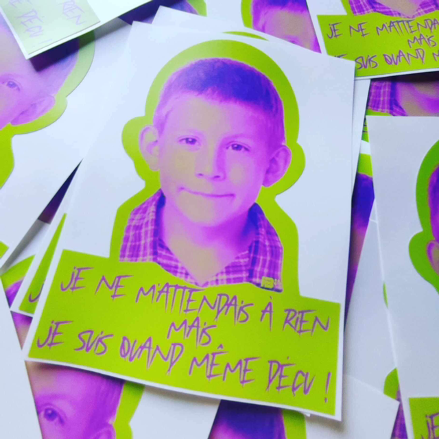 Stickers Doew je ne m’attendais à rien, mais je suis quand même déçu