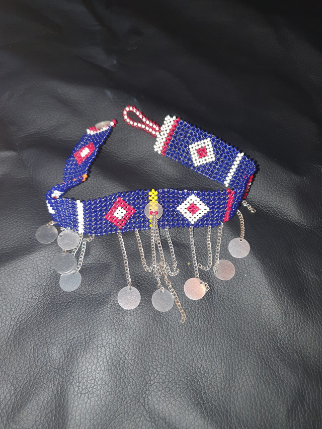 Maasai  neckband