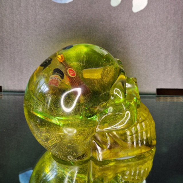 TETE DE MORT YELLOW 1