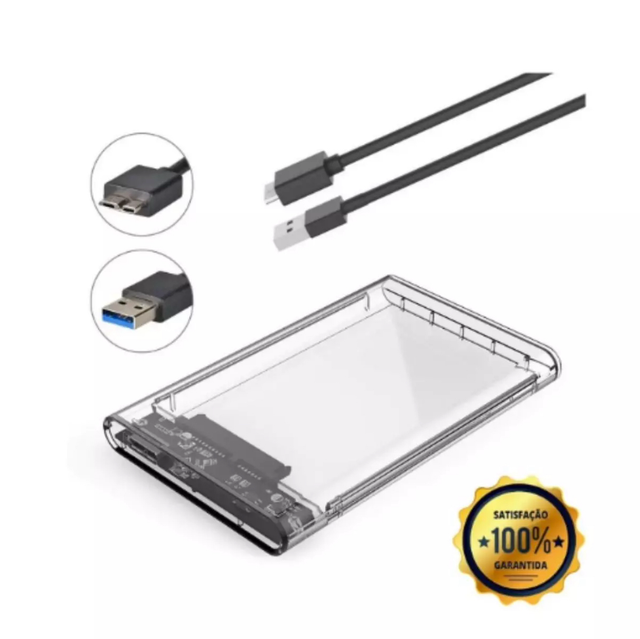 Case Hd Externo 2.5 Notebook Usb 3.0 Ps4 Xbox One Pc 6gops
