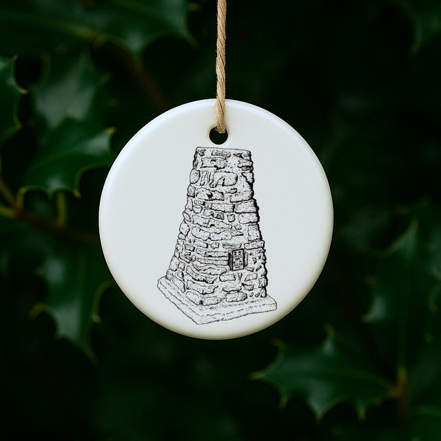 Stonebuilt Trig Pillar - Ceramic Decoration/Keepsake