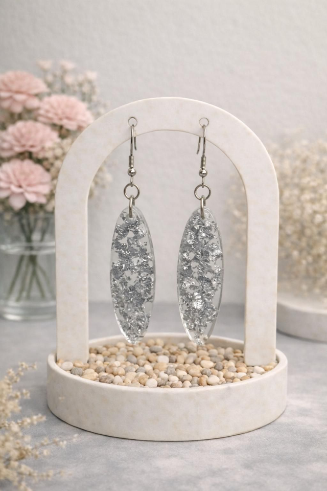 Boucle d'oreille L (N010) 