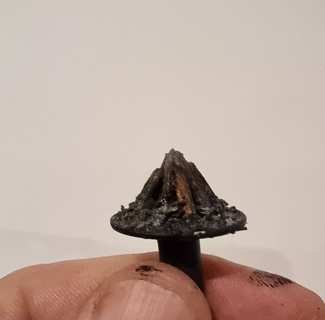 Animated bonfire for OO gauge model railways