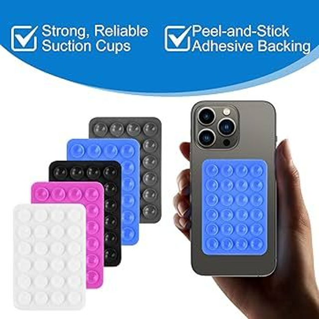 Lot de 10 Ventouse en Silicone, Ventouse en Silicone Ventouse de, Telephone Voiture,Multifonction Support de Ventouse