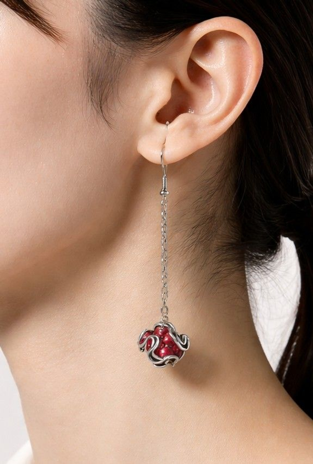 Boucles d'oreilles upcycling