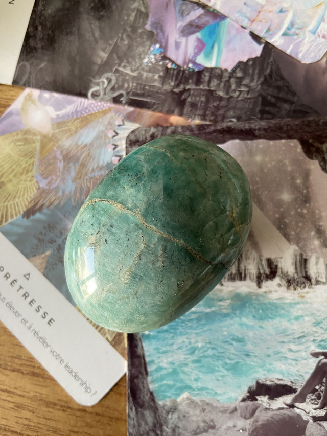 Amazonite Galet - Contre la depression
