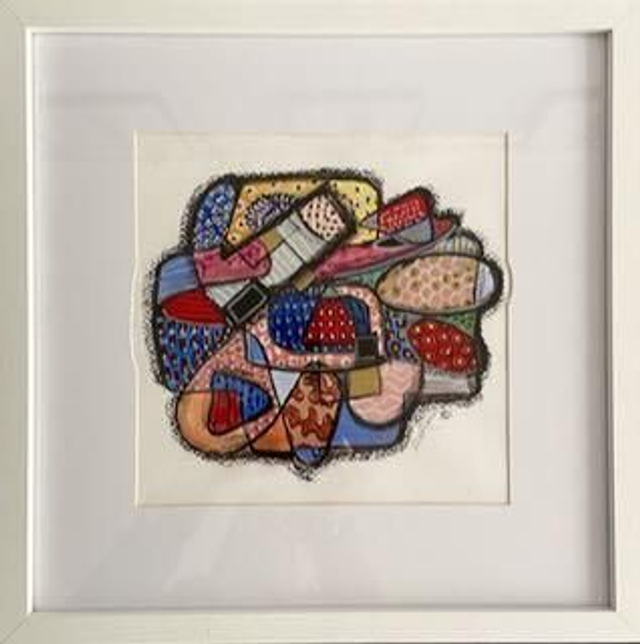 ART  MIXED MEDIA - TNRS009 ORIGINAL ART