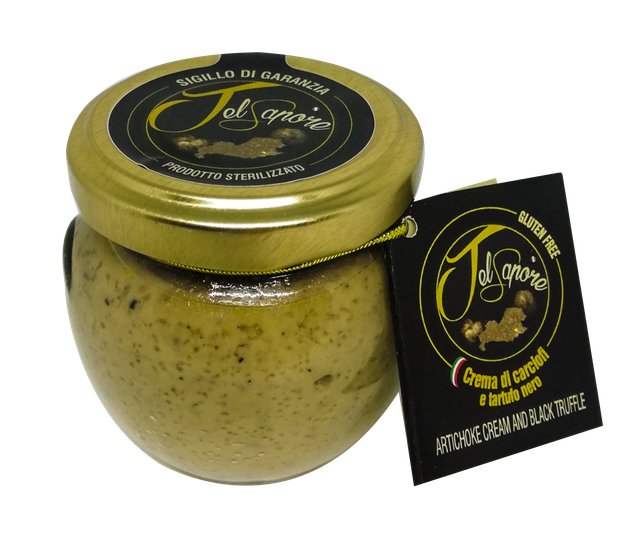 Conserve: Crema di tartufo e Carciofi