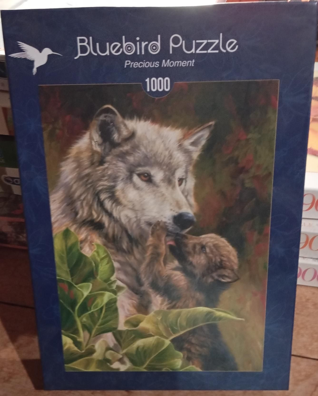 Puzzle Bluebird 1000 pièces loup