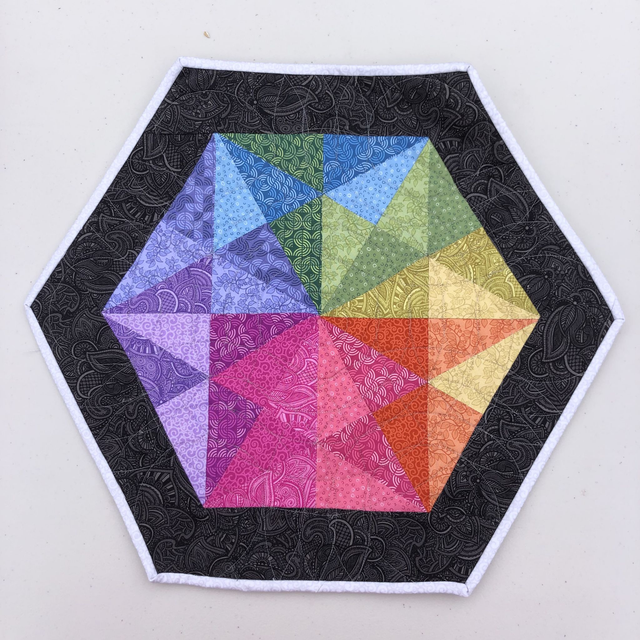 Rainbow Hexagon Country Fresh