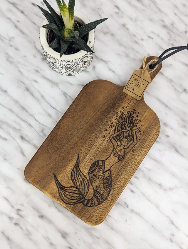 Acacia paddle &#039;MERMAID&#039; (S)