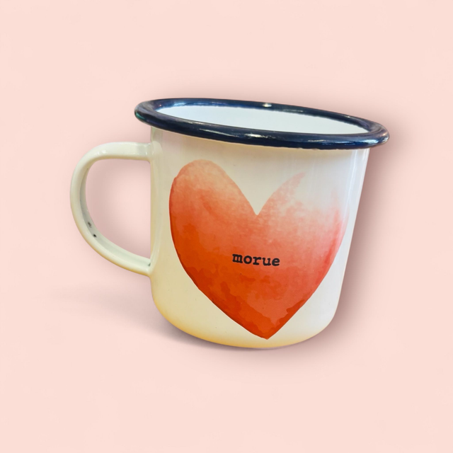 Mug émaillé Morue