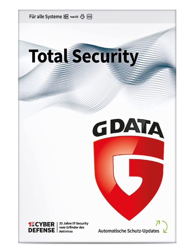 G Data Total Security 3 Geräte / 1 Jahr