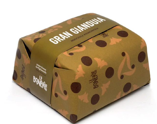 PANETTONE GRAN GIANDUIA 1 KG (Con Crema Gianduia inclusa) 