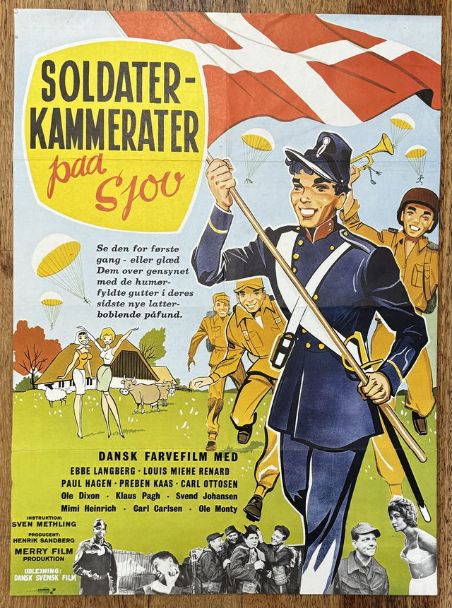 Soldater Kammerater Paa Sjov 