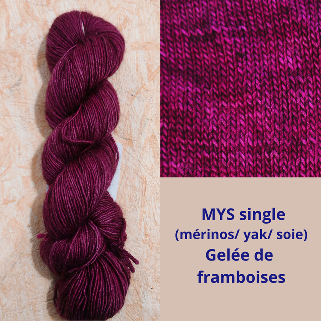 MYS single Gelée de framboises