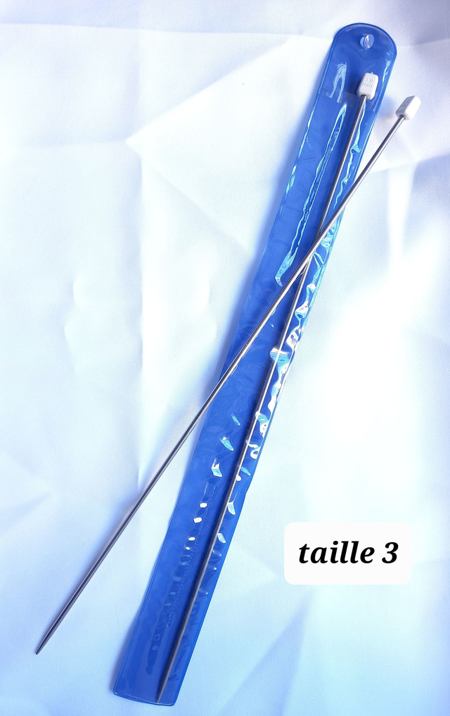 Aiguilles à tricoter taille 03