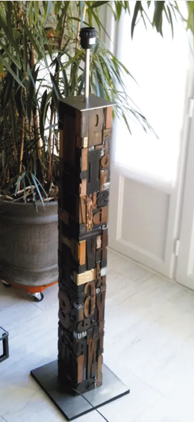 Lampadaire Vulkain