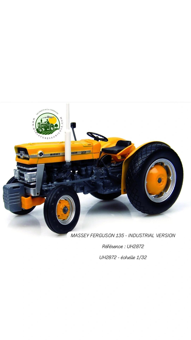 MASSEY FERGUSON 135 - INDUSTRIAL VERSION

Référence : UH2872

UH2872 - échelle 1/32


