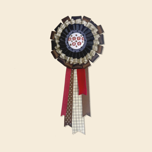Bite Me (Polka) Rosette
