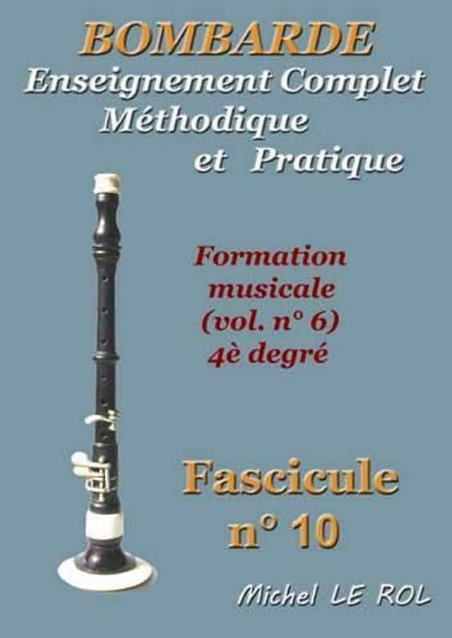 Fascicule 06 formation musicale accessit au 1er degré