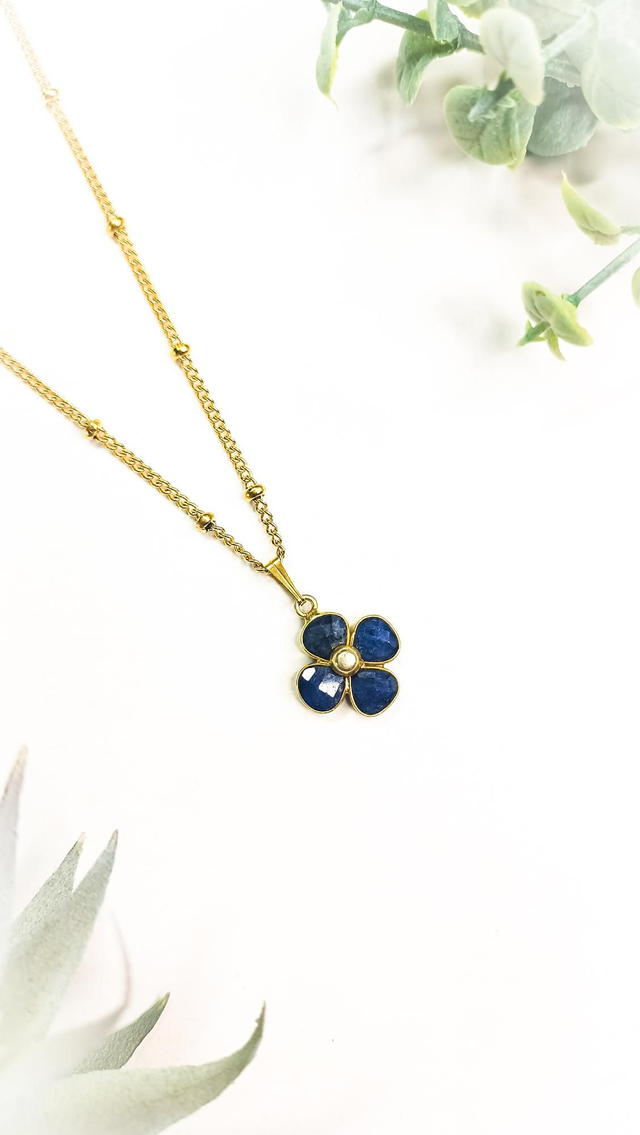 Collier TILAH - Lapis Lazuli