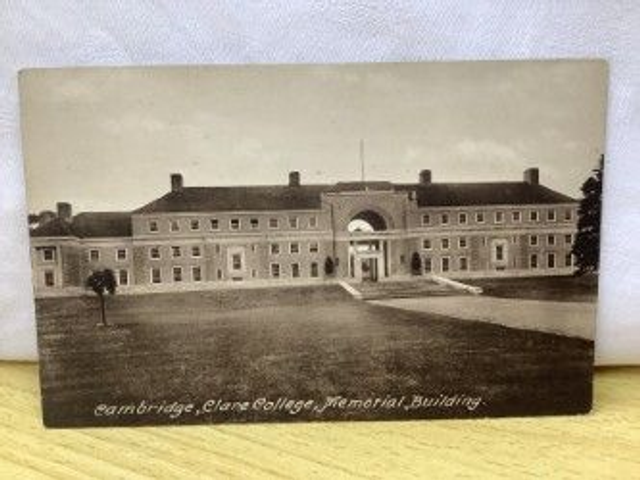 Cambridge, Clare College, Memorial Building Cambridgeshire, F. Frith & Co Ltd postcard. Our Ref No. R269 £2.25