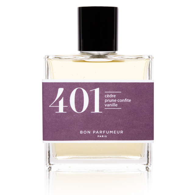 Eau de Parfum 401 - Cèdre, Prune confite, Vanille - Bon Parfumeur