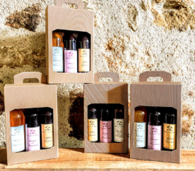 Coffret de 3 vinaigres 20cl Domaine de Scipion 