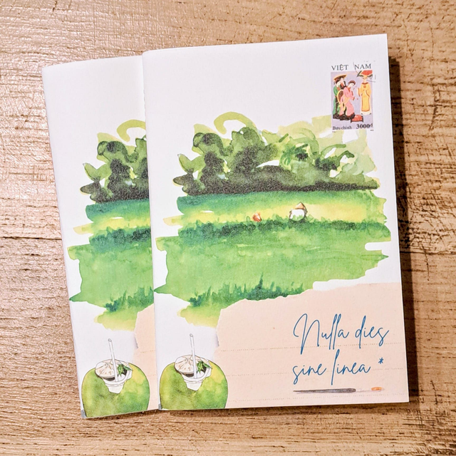 Carnet vierge Rizière