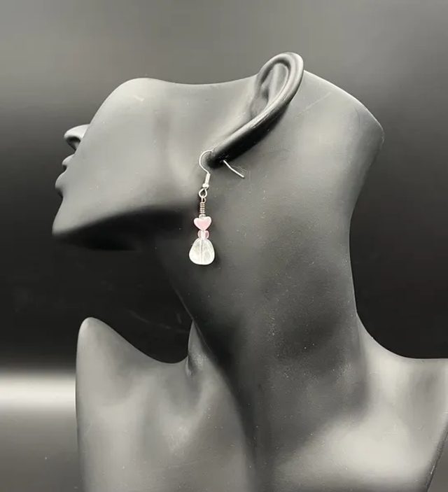 Boucles d&#039;oreilles Petit coeur (10460)