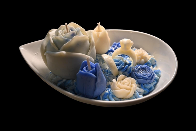 Bougies Goutte Fleurie – Édition Spéciale Mariage