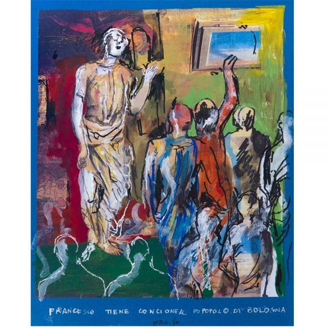 Serie San Francesco - Concione