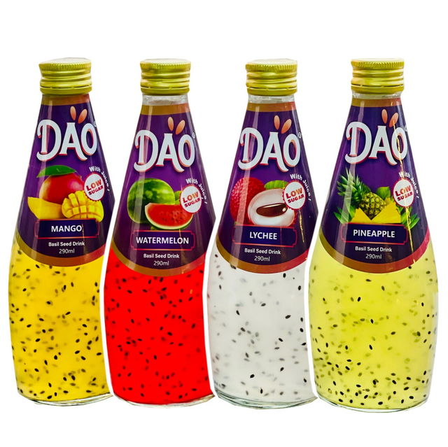 Boisson aux Graines de Basilic (10 Parfums)