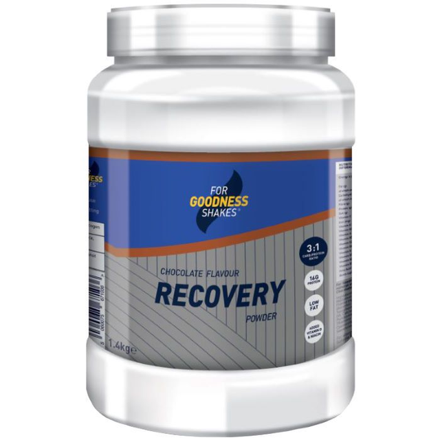 For Goodness Shakes Chocolate Flavour Recovery Powder 1.4kg