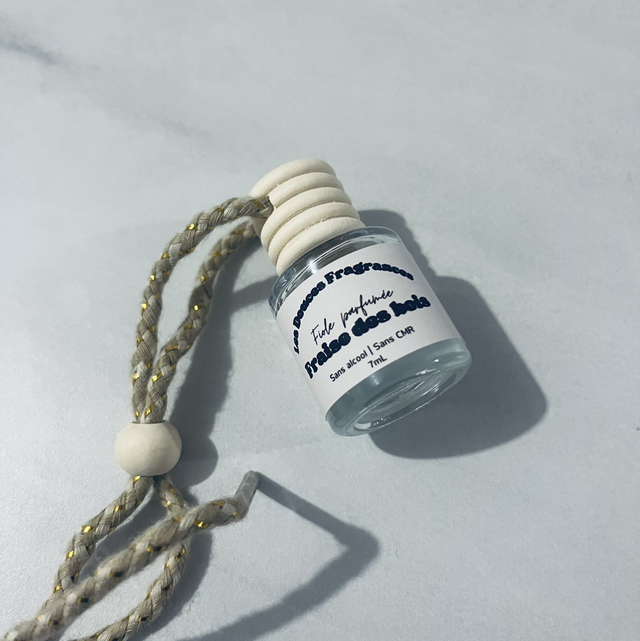 Fiole parfumée pour voiture | Fraise des bois